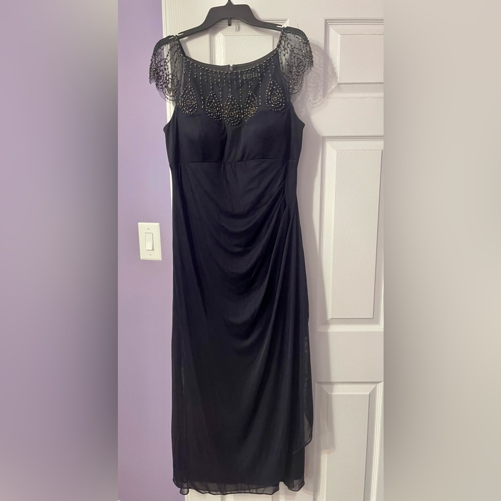 Dark gray beautiful dress
